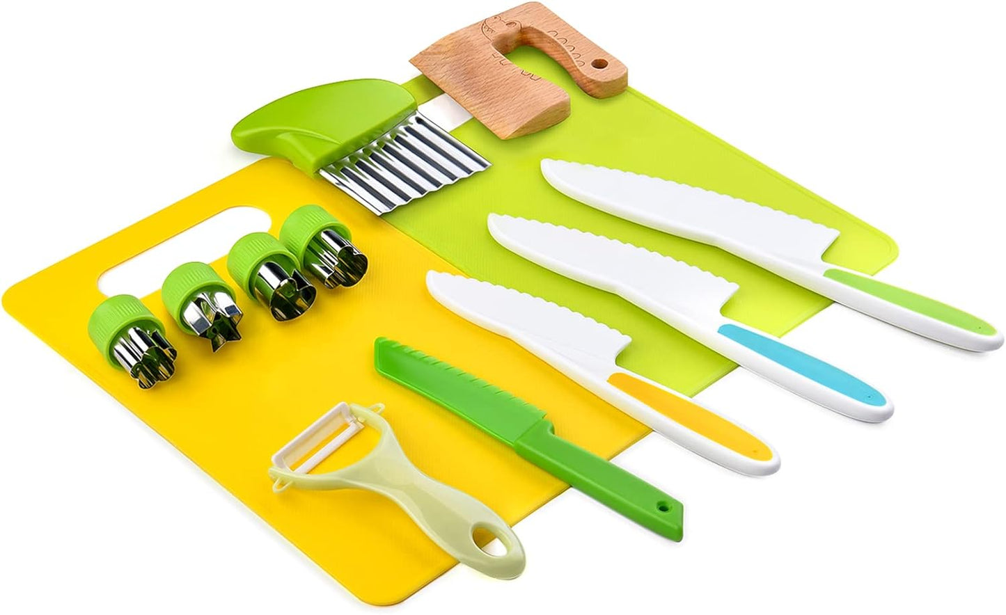 13 Pcs  Kitchen Tools for Toddlers-Kids Cooking Set